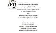 Ogólnopolski Konkurs Artystyczny ,,Horyzonty Montessori"