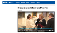 Uroczyste podsumowanie konkursu poetyckiego