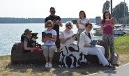 Przerwa na czytanie nad Zalewem Zemborzyckim
